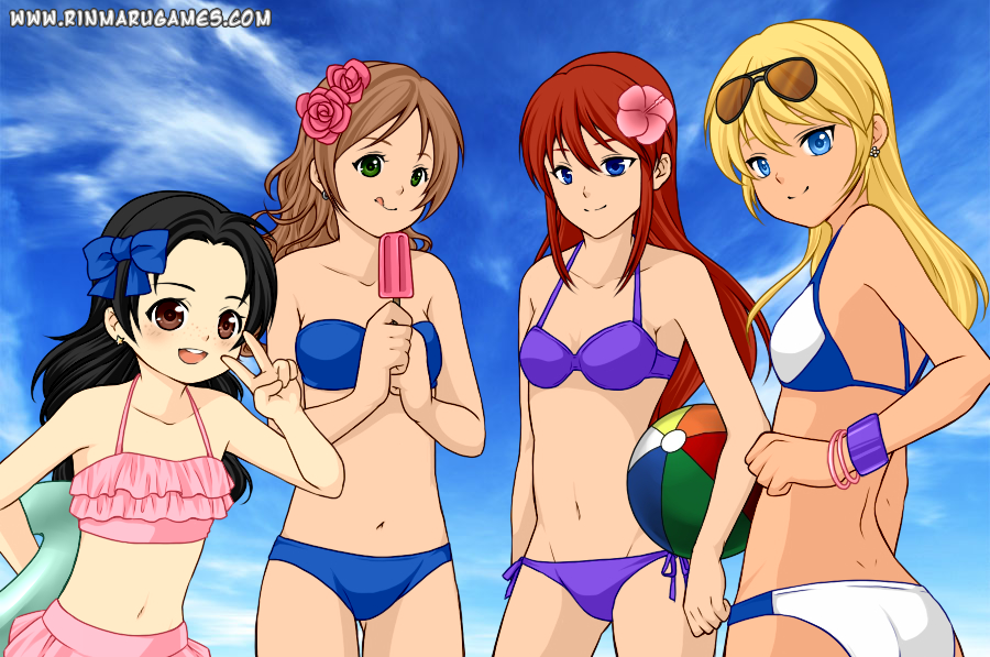 anime beach dress up Ayaka's beach outfit (by: HASOM) : r/AyakaMains