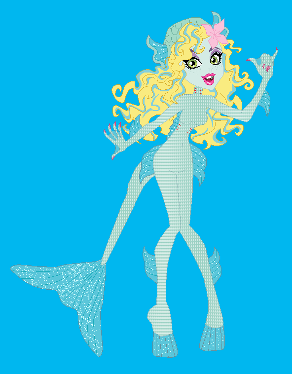 Monster high online fish girl