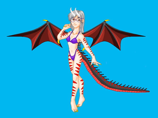 human dragon hybrid costume