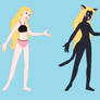 Eilonwy Bikini and Black Cat