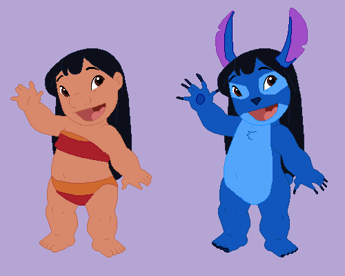 Lilo Swimsuit and Experiment 2 by Dinalfos5 on DeviantArt