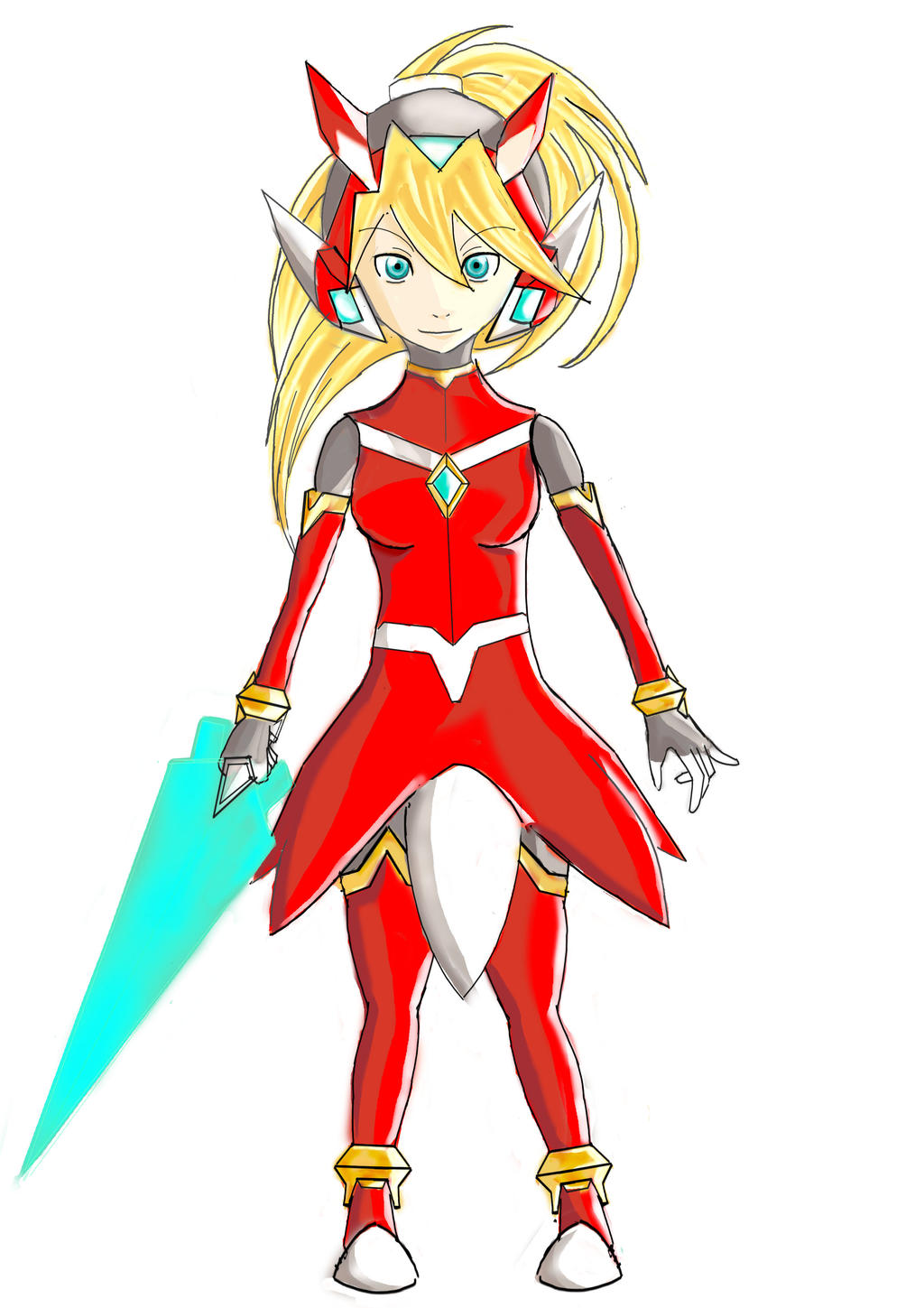 Rockman Ciel Fanart by Ky0ukiKun on DeviantArt