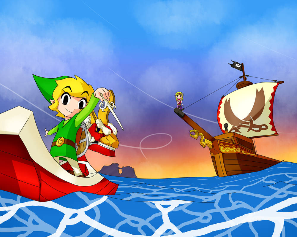 Zelda: Wind Waker (Manga) by HanekawaSatsukitane on DeviantArt