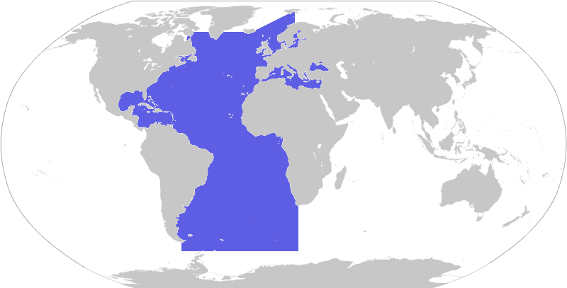 Mapa oceano Atlantico JPG