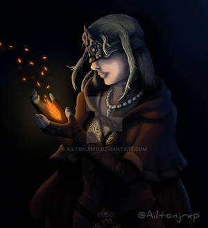 Fire keeper - Dark souls 3 fanart