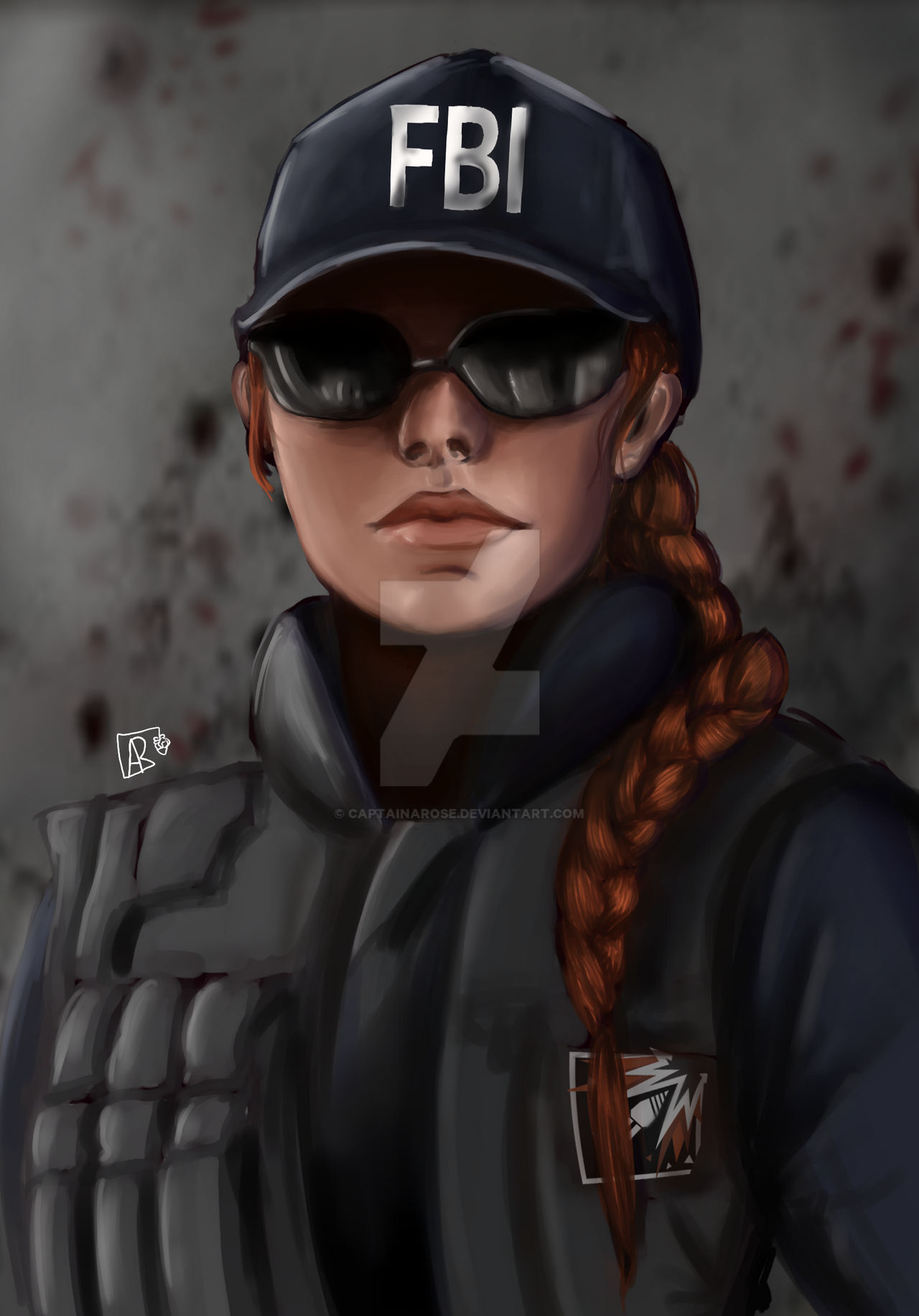 Ash - Rainbow Six Siege by CaptainARose on DeviantArt