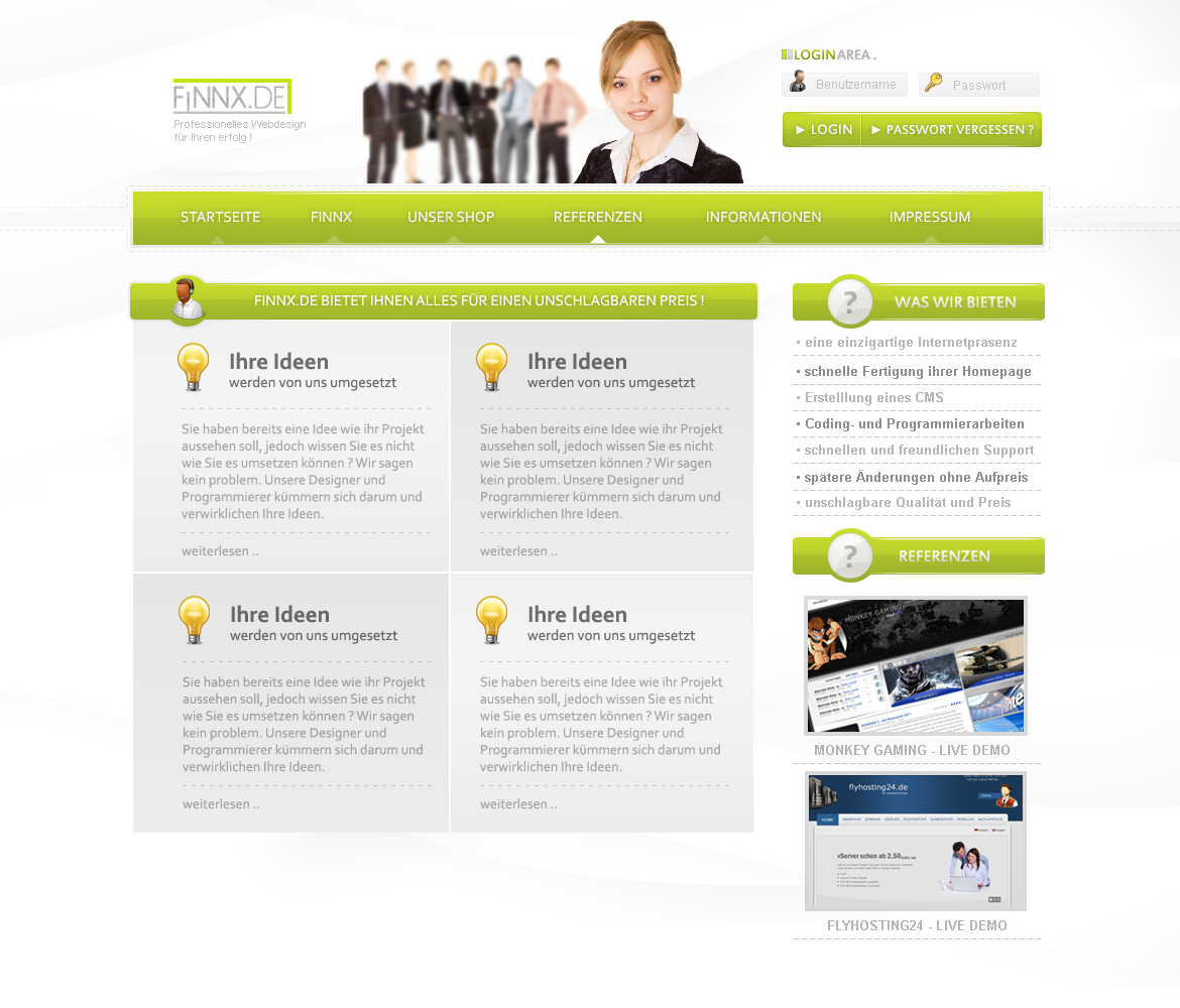 Finnx.de Webdesign