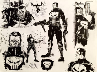 Punisher Sketches