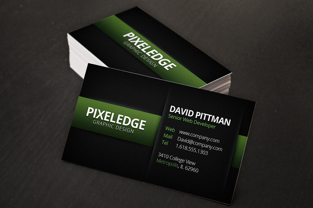 Carbon Fiber Business Cards v2 by xstortionist