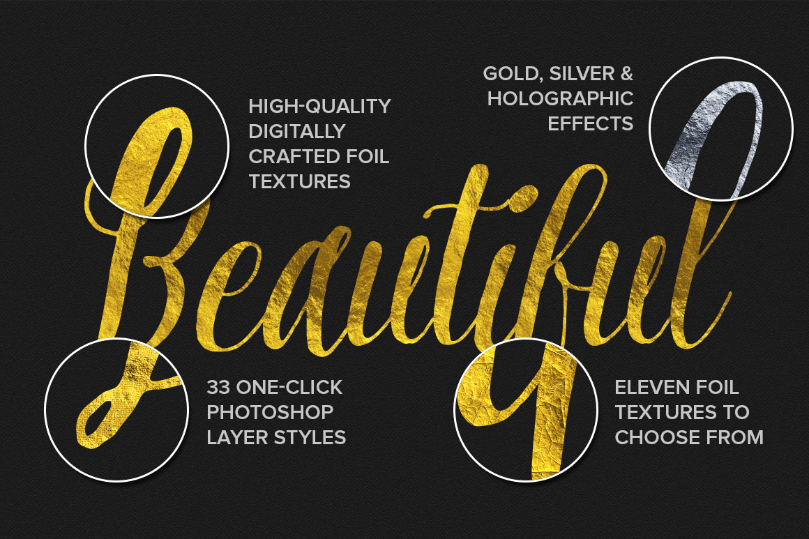 Gold Foil Stamp Text Effects For Photoshop By Xstortionist On Deviantart