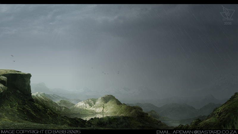 Matte Painting: Jungle Fever