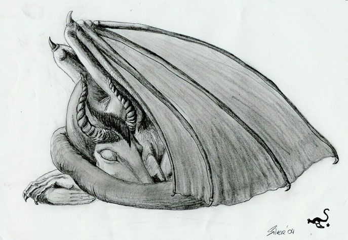 Sleeping Dragon by SylverStorm on DeviantArt