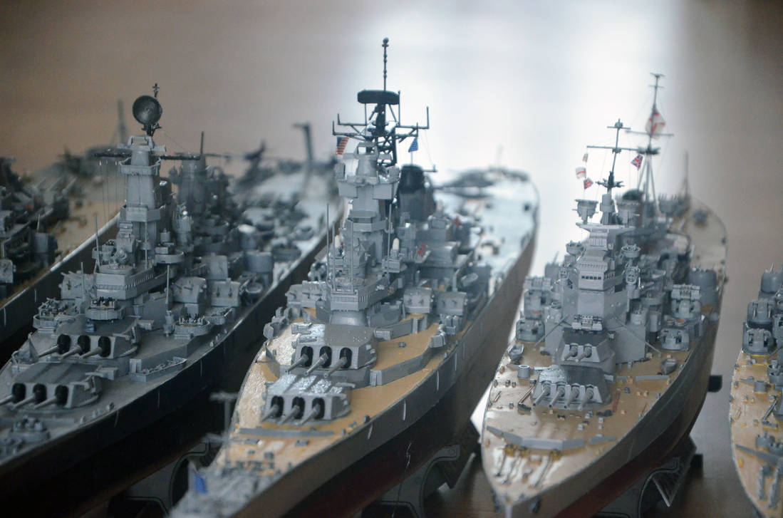battleship Iowa Class Model by michaelsdu on DeviantArt