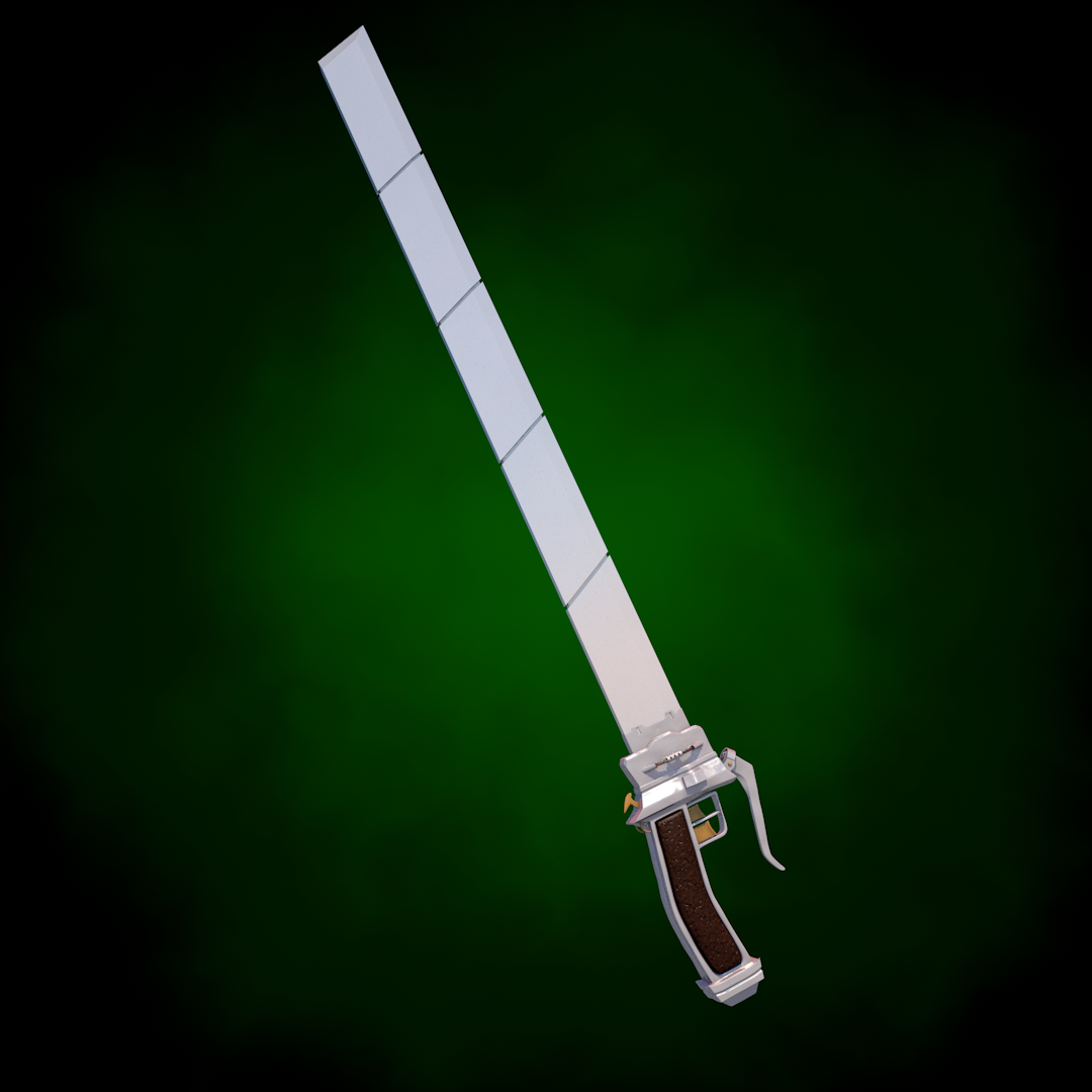 Stationery knife from the anime Attack on Titan by MaximTretyakov on DeviantArt Stationery knife from the anime Attack on Titan by MaximTretyakov on DeviantArt