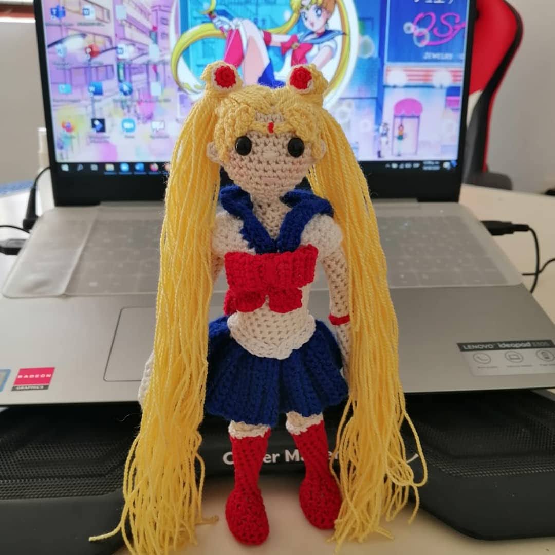 Sailor Moon amigurumi