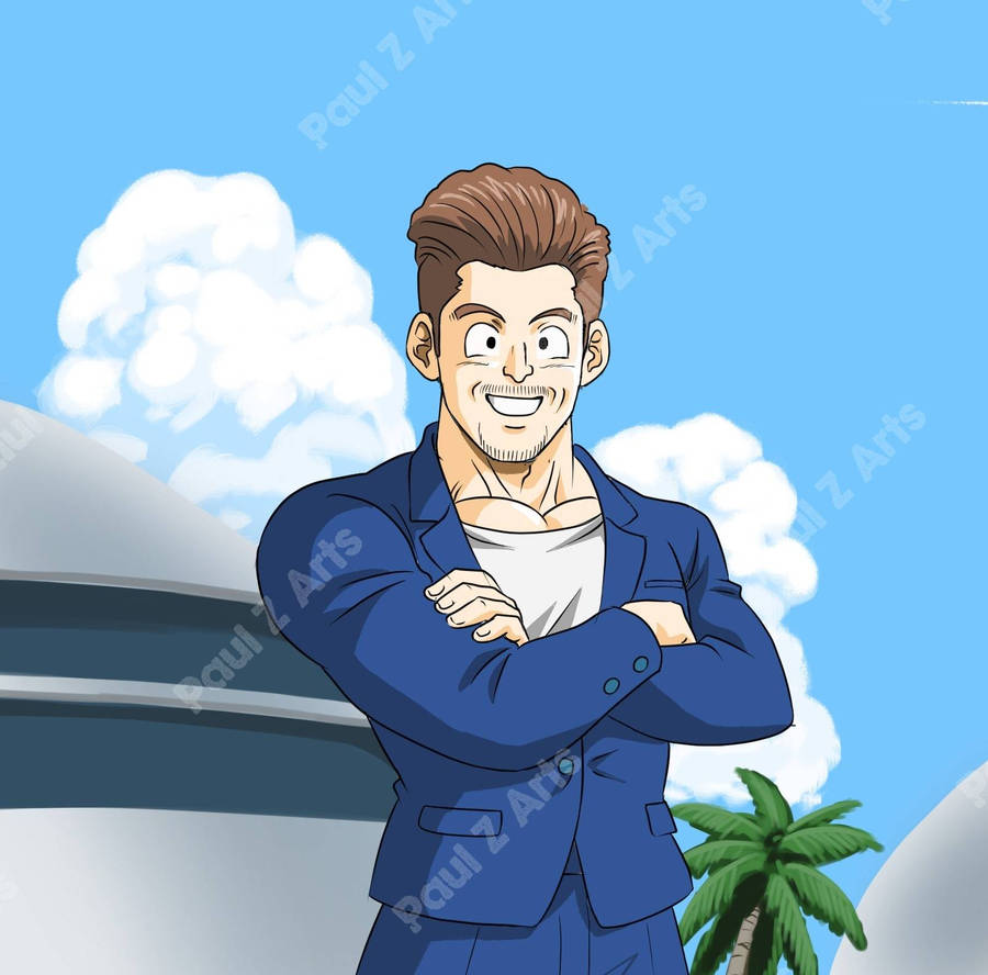 Dragonball style art by PaulZArts on DeviantArt