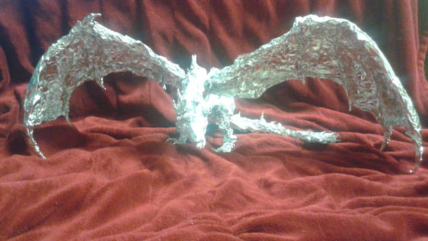 Drogon - Aluminum Foil Sculpture