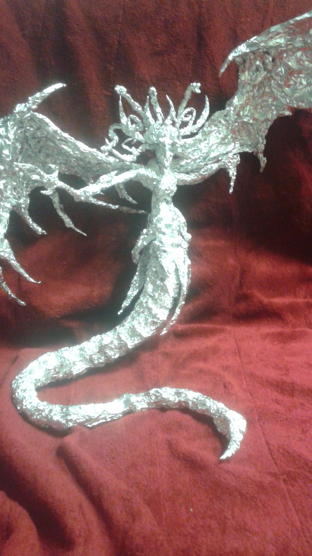 Queen Morathi - Aluminum Foil Sculpture by TheFoilGuy