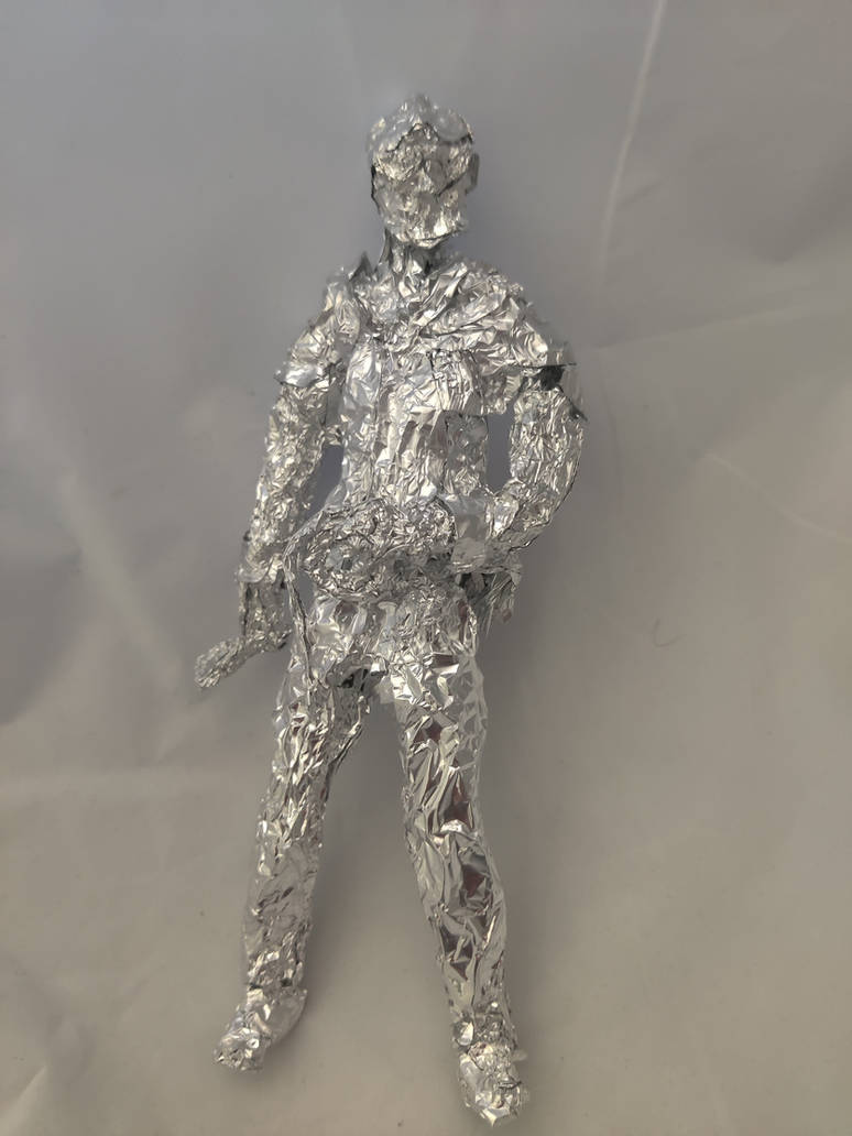 The Riddler - Aluminum Foil Sculpture by TheFoilGuy on DeviantArt