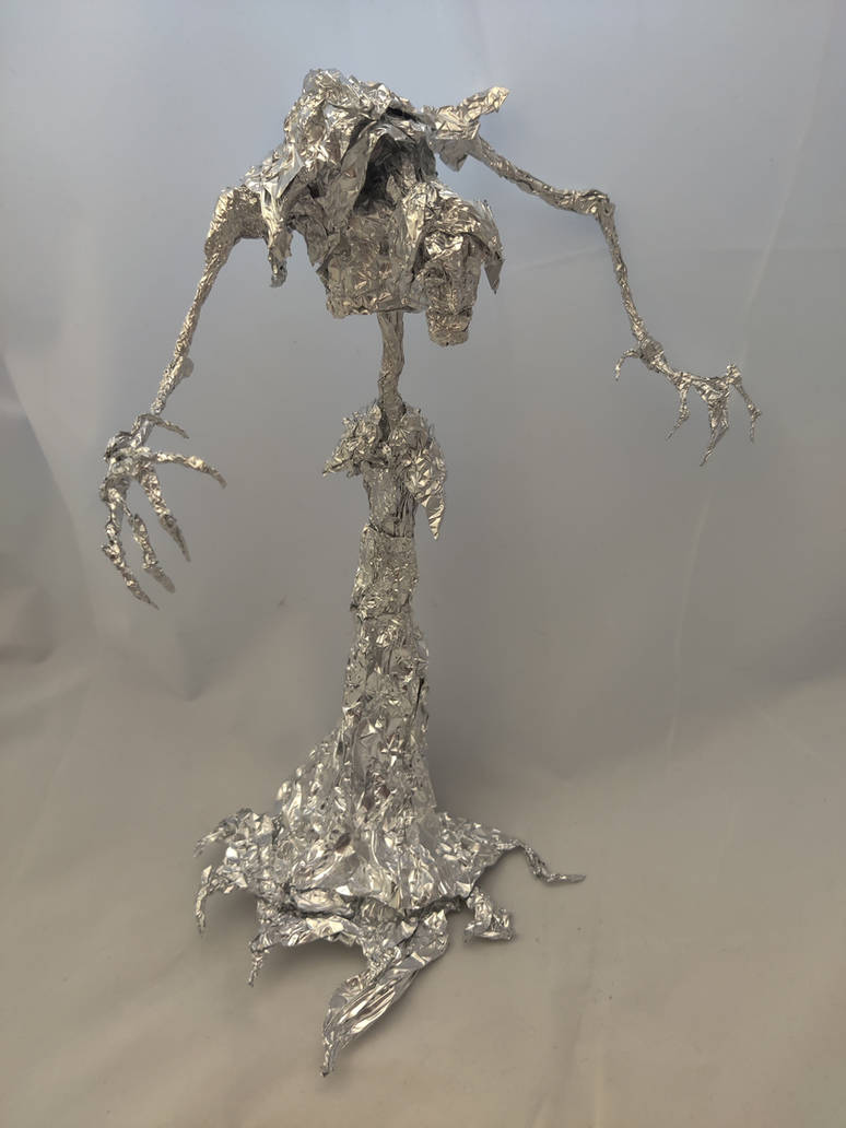 Vulkan (Rule 63) by cnmbwjx - Aluminum Foil Sculpture #foil