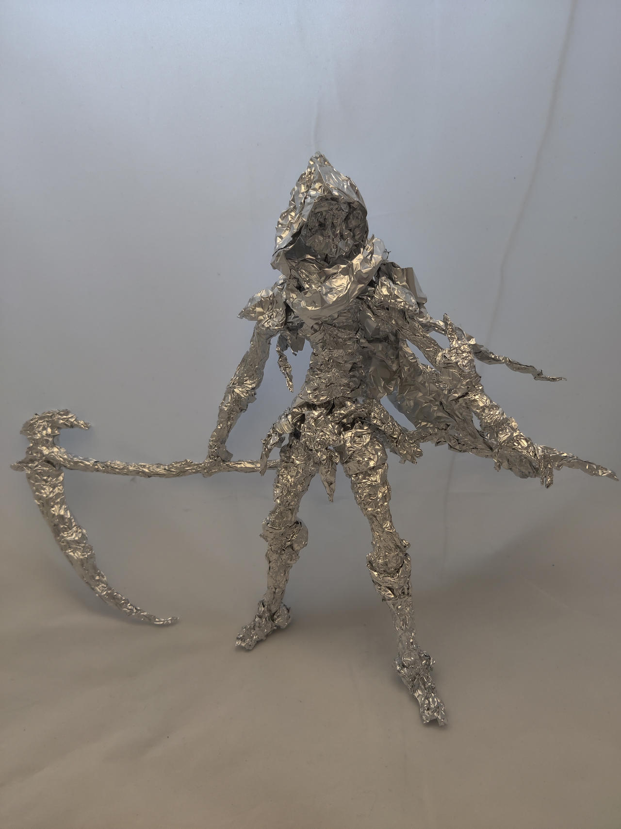 Vulkan (Rule 63) by cnmbwjx - Aluminum Foil Sculpture #foil