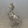 Bufflehead Duck - Aluminum Foil Sculpture