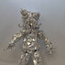 Wiggly - Aluminum Foil Sculpture