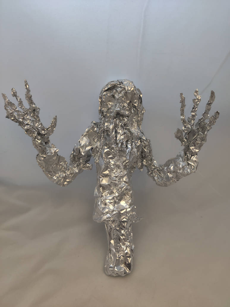 Julien Reverchon Giant - Aluminum Foil Sculpture by TheFoilGuy on ...