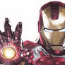 Iron Man - Marvel - Pen Drawing