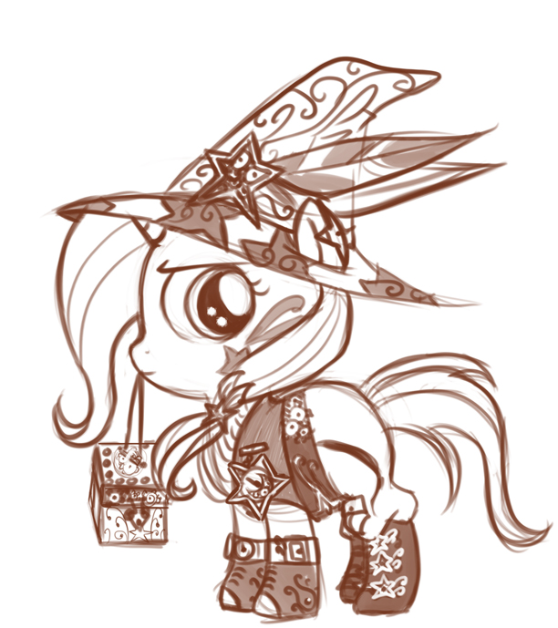 filly steampunk trixie