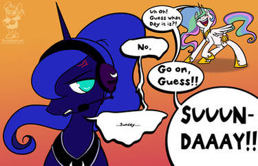 SUN-DAY, get it?!