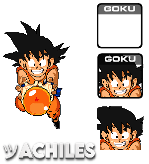 Kid Goku SSF2 Roster by Me by GokuJogo on DeviantArt