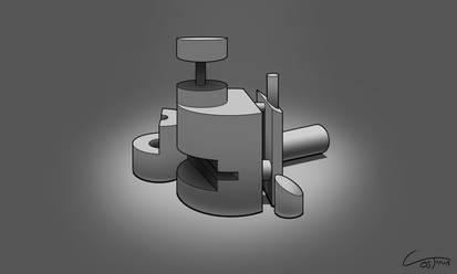 D35 - Perspective Cylinders Rendered