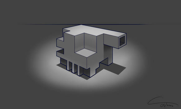 D34 - Perspective Box Rendered