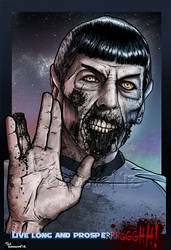 Zombie-spock by ted1air