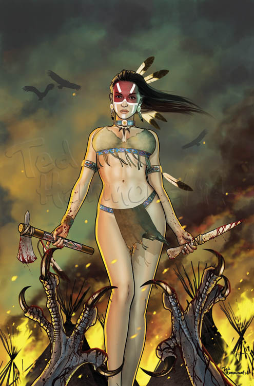 Dark Shaman- Zenescope cover