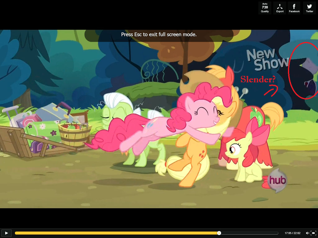 Mlp Slender SLENDER IN MLP by pinkcatlover14o on DeviantArt
