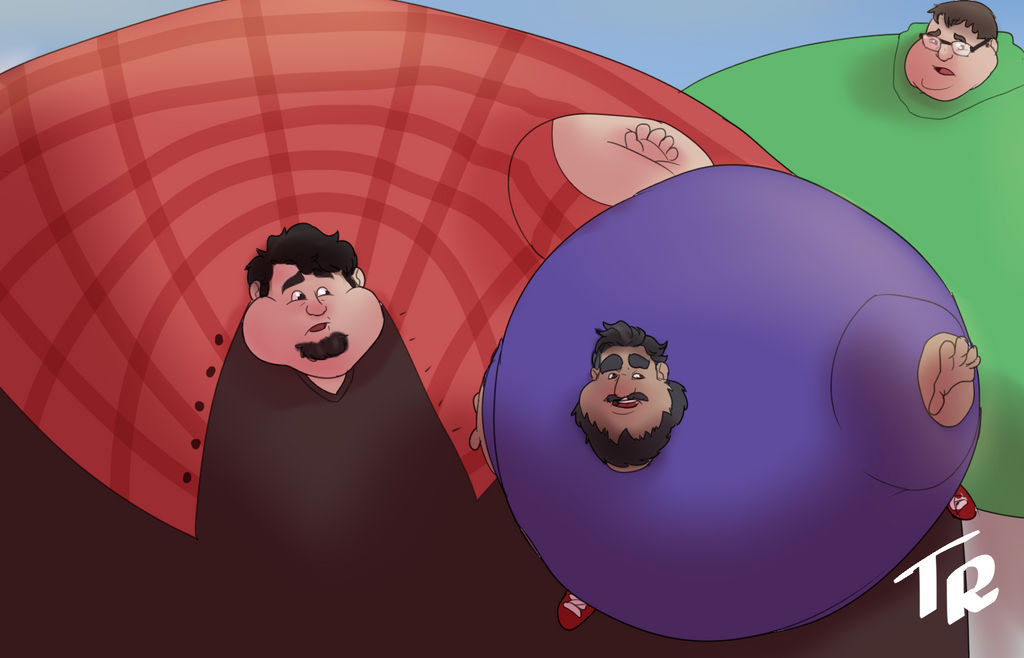 Inflation Therapy - Group session by Kinokio on DeviantArt