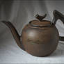Handmade Textured Ceramic Teapot