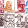 Star Wars cards