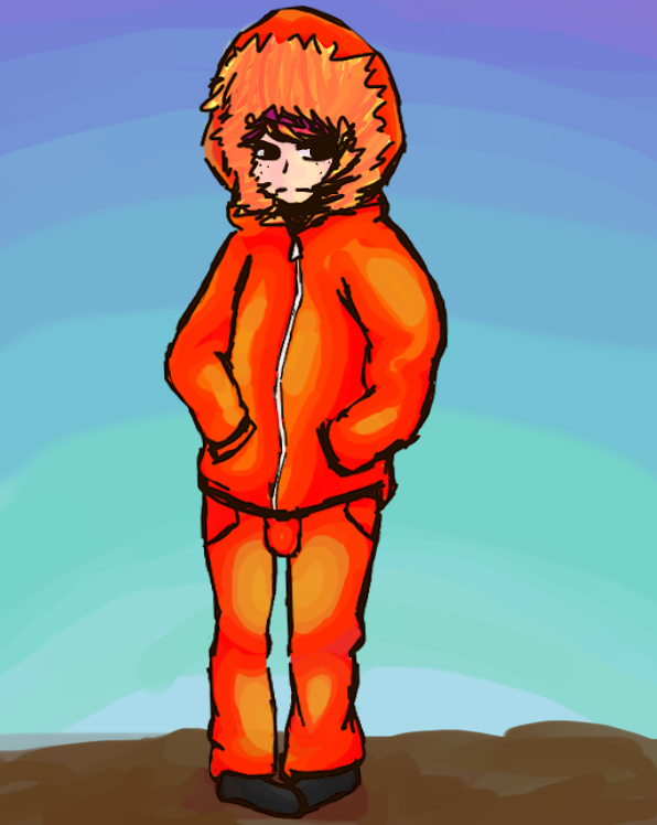 Kenny McCormick crappy doodle.