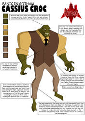 Cassius Croc Character Sheet