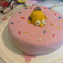 homer simpson cake