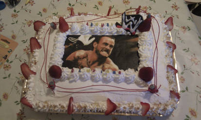 wrestling cake