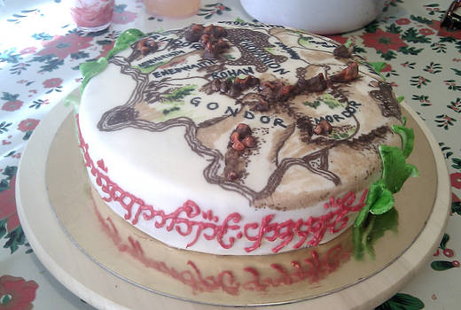 LORD OF THE RINGS CAKE