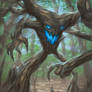 Vile tree giant with twisted horns