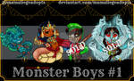 [ADOPT-OPEN] MONSTER BOYS SERIES #1 by MamaLiege