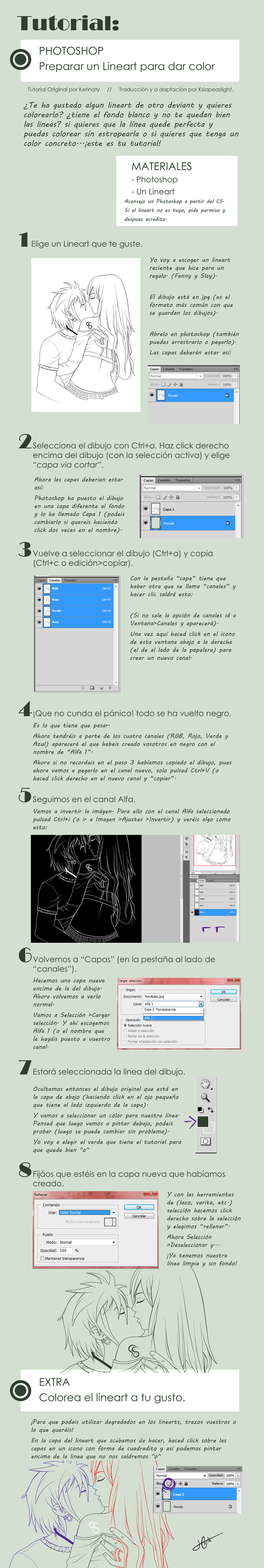 Tutorial Lineart