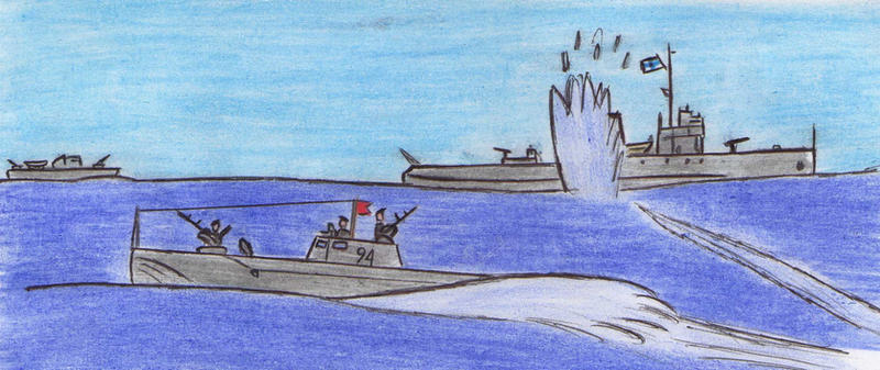 Soviet m.torpedo boat battle (1 of 3)