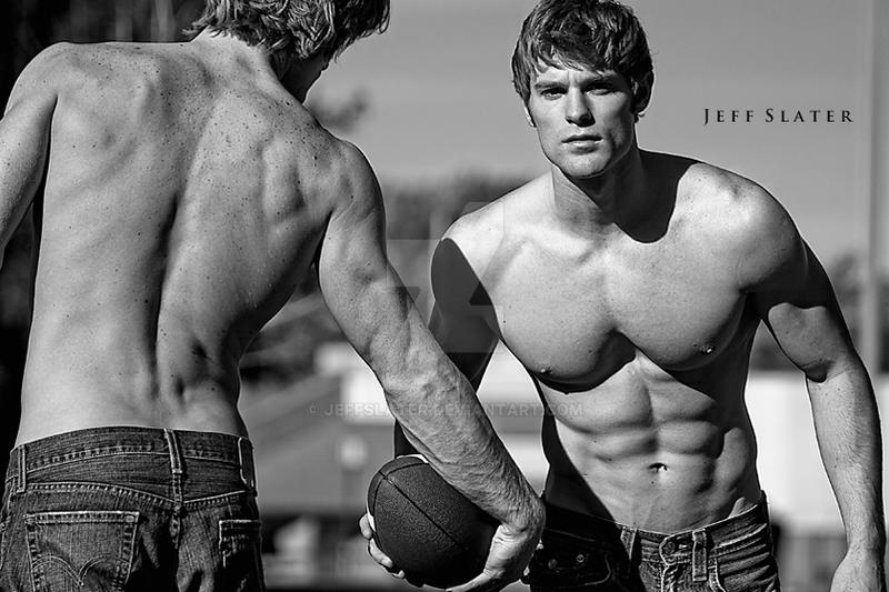 Football with the Twins